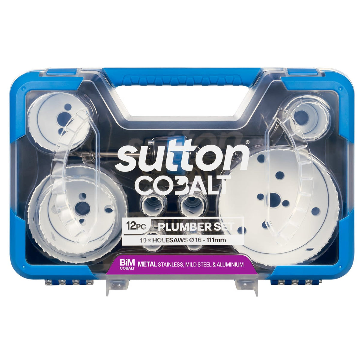 Sutton Tools Bi Metal Holesaw Plumber Set 12 Piece (Set)
