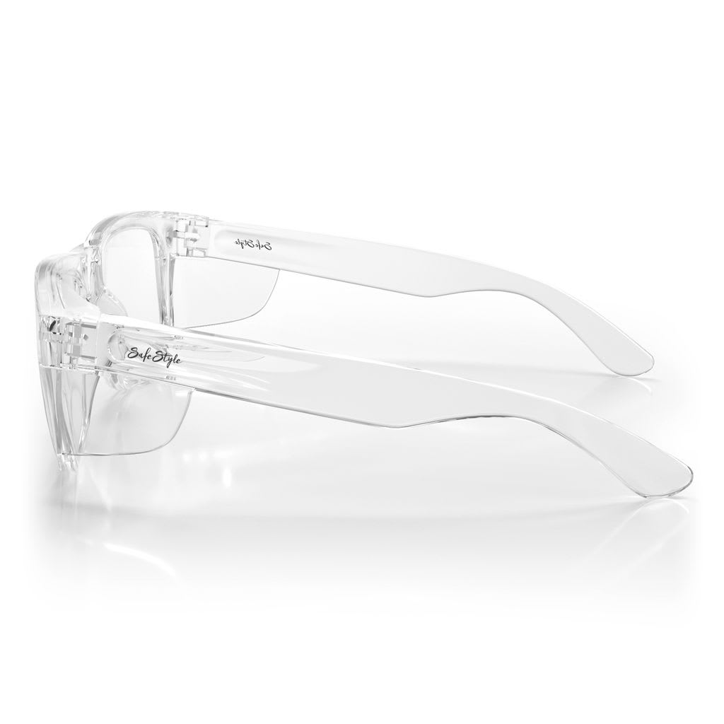 SafeStyle Fusions XL Clear Frame, Clear Lens