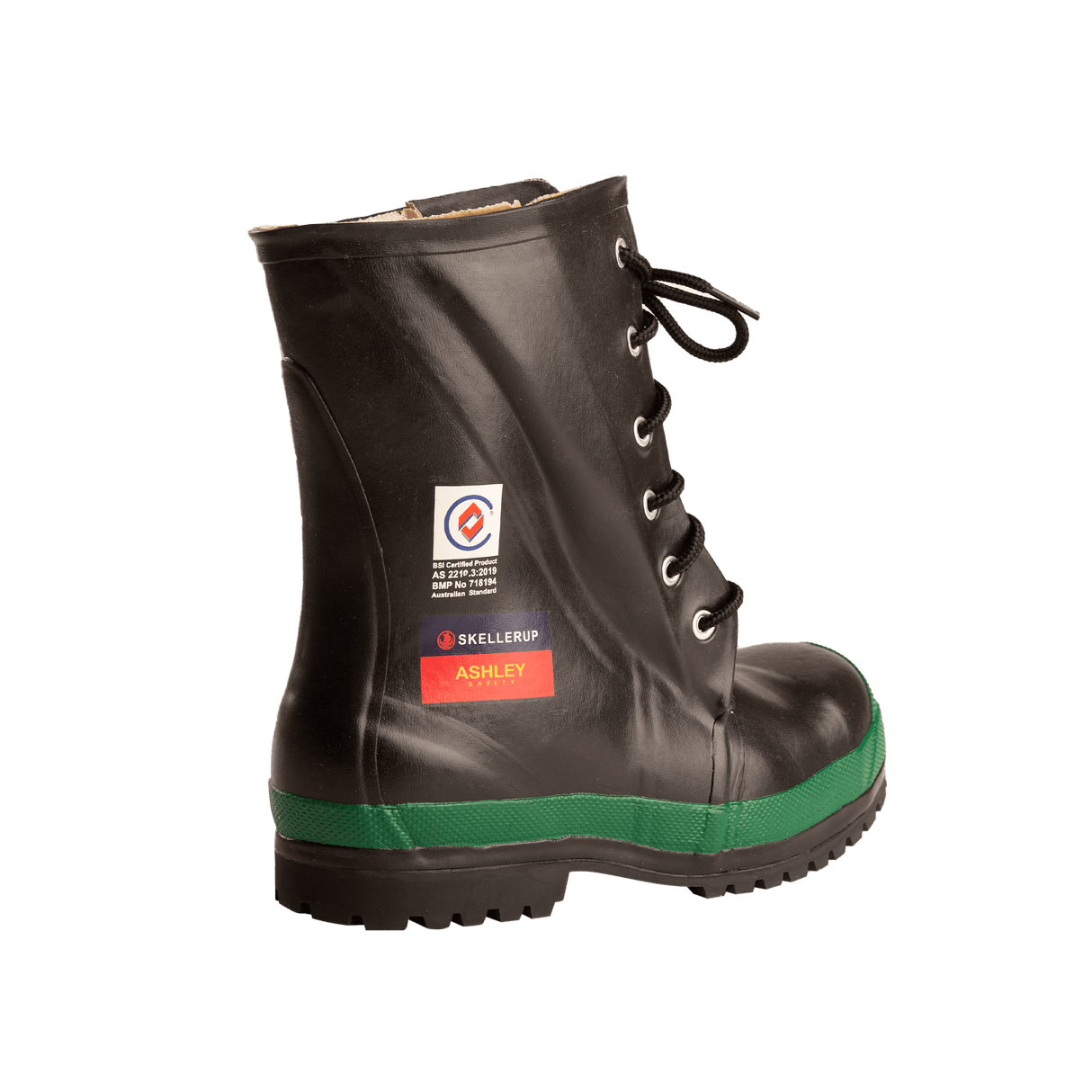 Skellerup Ashley Lace Up Safety Gumboots - Standard - 05