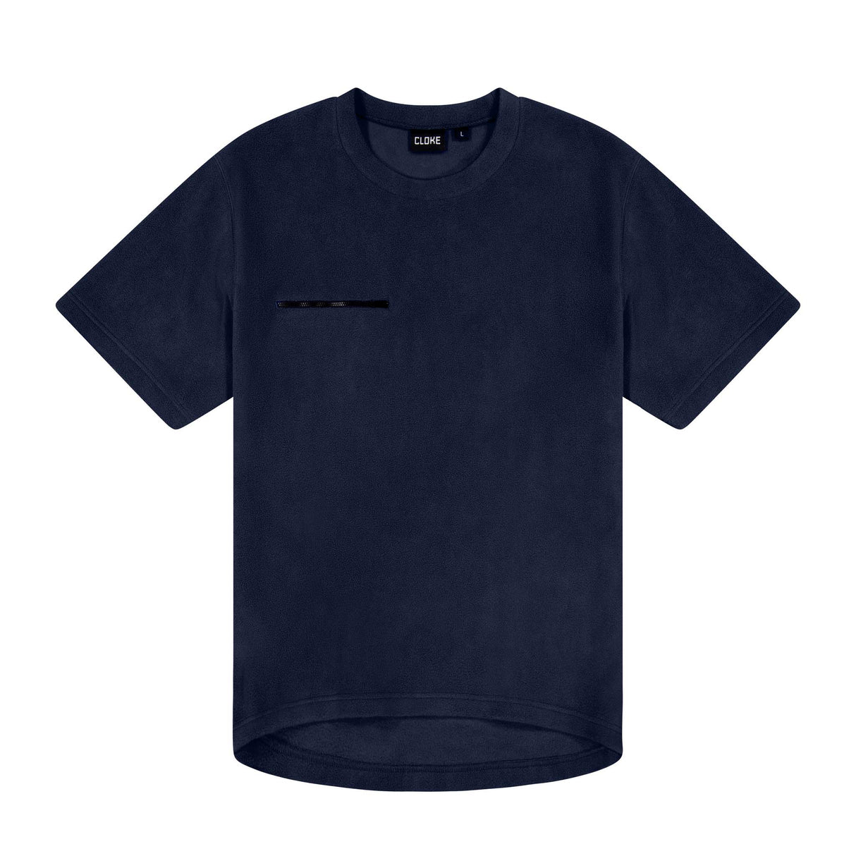 Cloke, Monowai Fleece Tee, MFT - Navy (Size: XS)