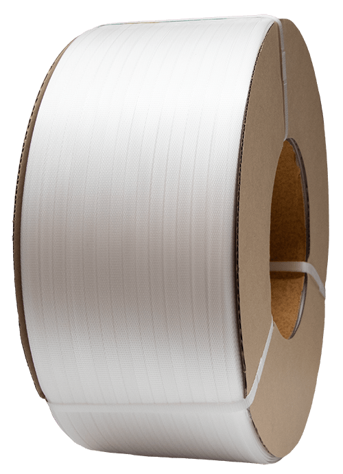 Harveys Polypropylene Embossed Strap - Clear 12mm x 0.63mm 3000m (Roll)