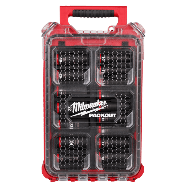 Milwaukee Packout 6 Point Packout Socket Set 16 (Piece)