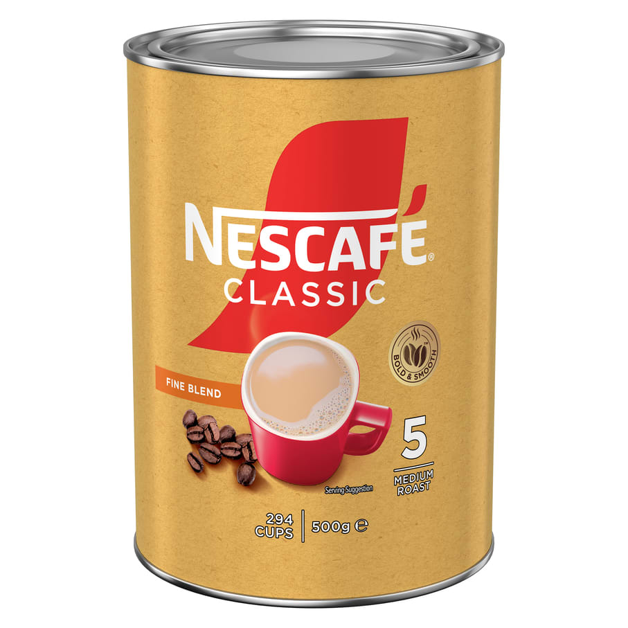 Nescafe Classic Fine Blend Instant Coffee 500g (Each)