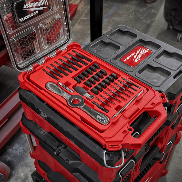 Milwaukee PACKOUT SAE Tap & Die Set 38 (Piece)