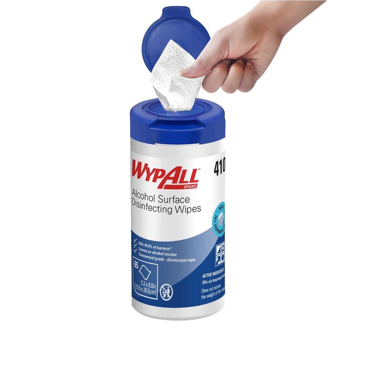 WypAll Alcohol Surface Disinfecting Wipes 4101 (Carton of 12)