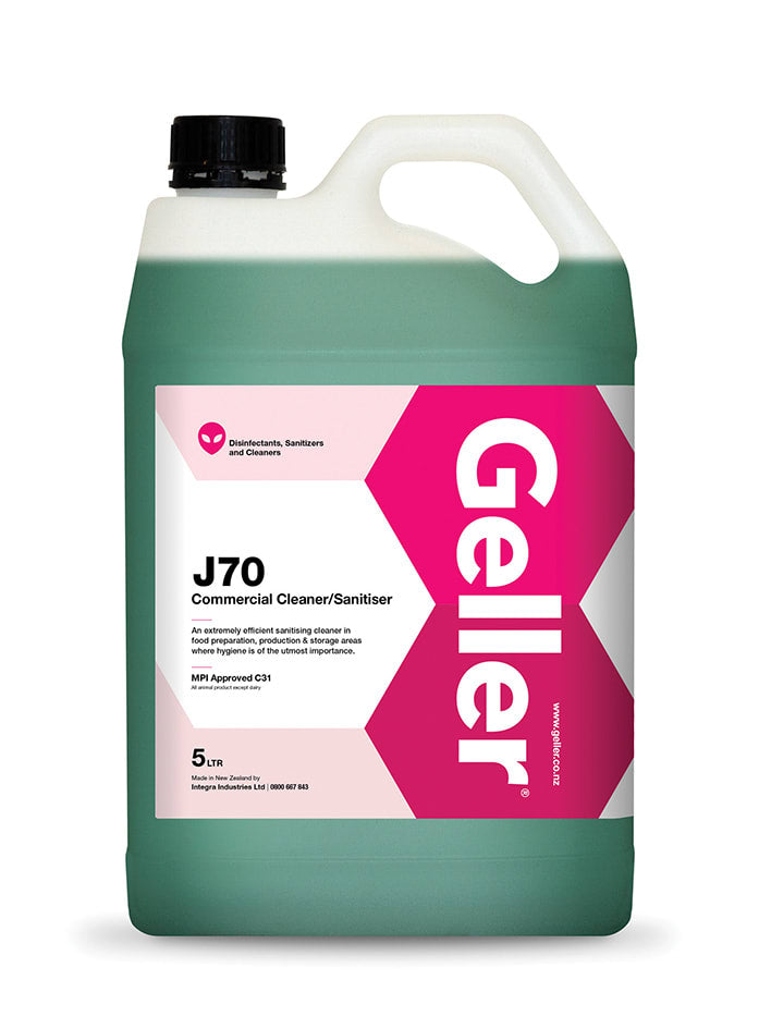 Geller J-70 Food Prep Sanitise 5L