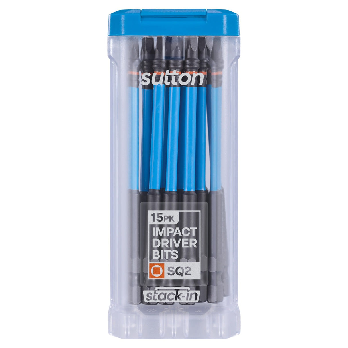 Sutton Stack-In Screwdriver Bit SQ2 100MM 15 Pack