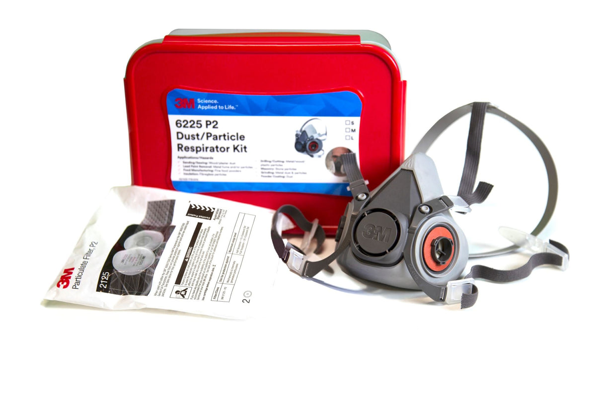 3M Dust/Particle Respirator Kit 6225, P2 Medium