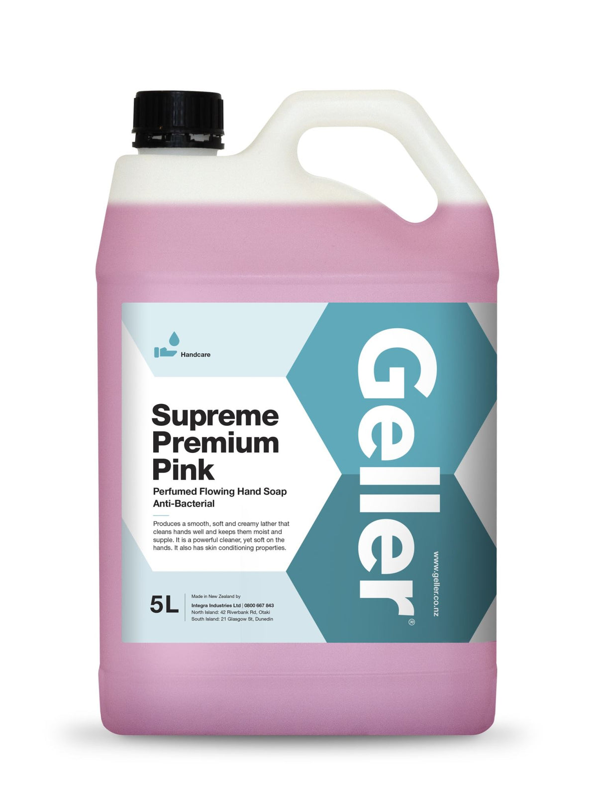 Geller Supreme Pink Perfumed Hand Soap 5L