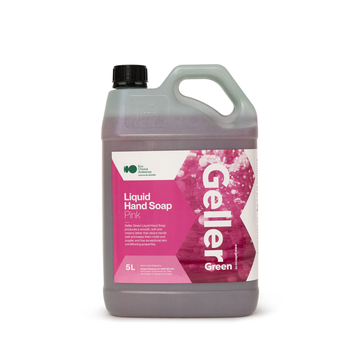 Geller Green Pink Hand Soap 5L
