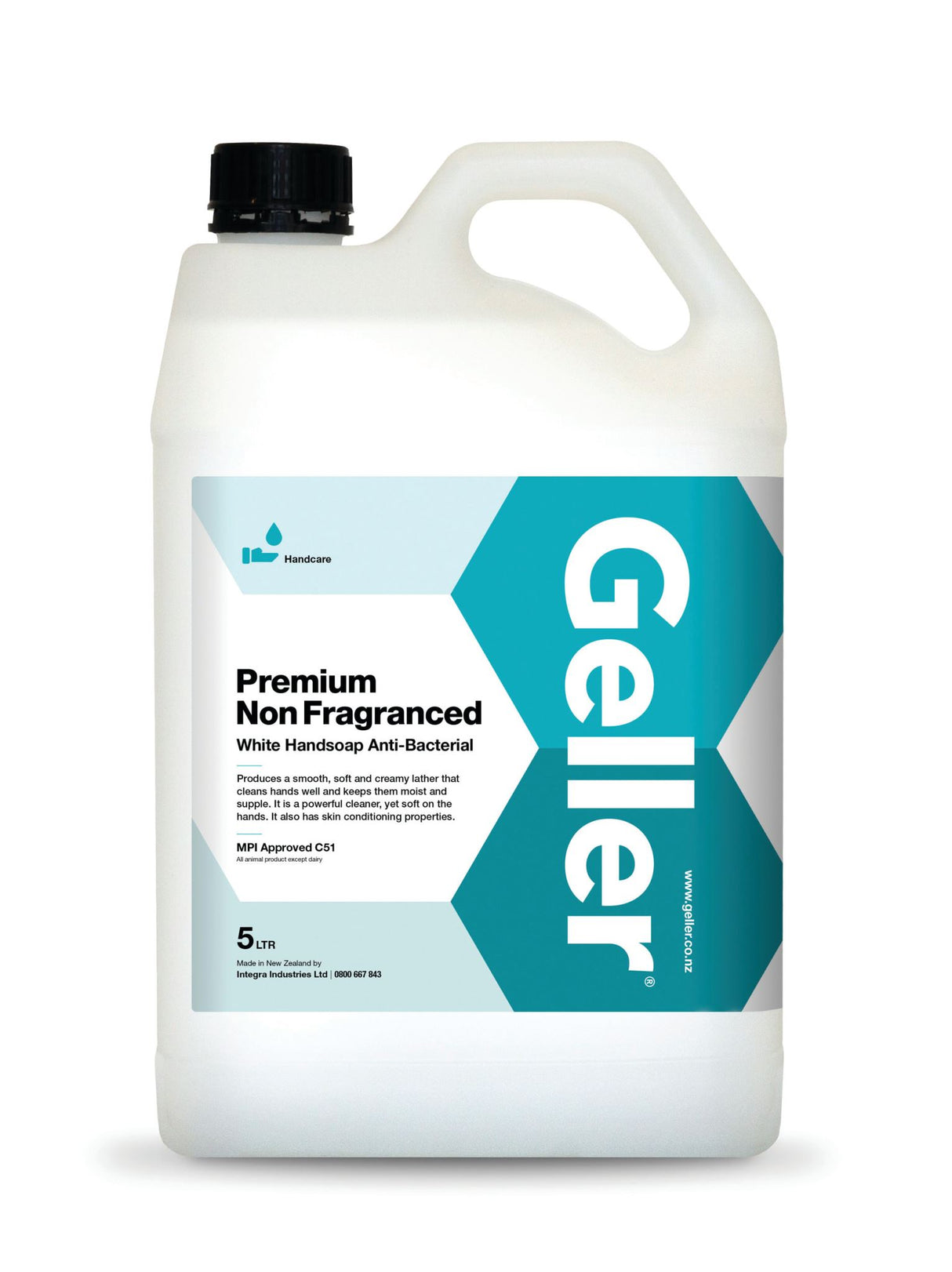 Geller Supreme Unfragranced Soap 5L