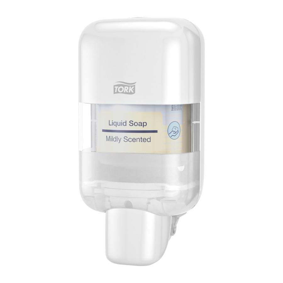 Tork S5 Mini Soap & Sanitiser Dispenser White