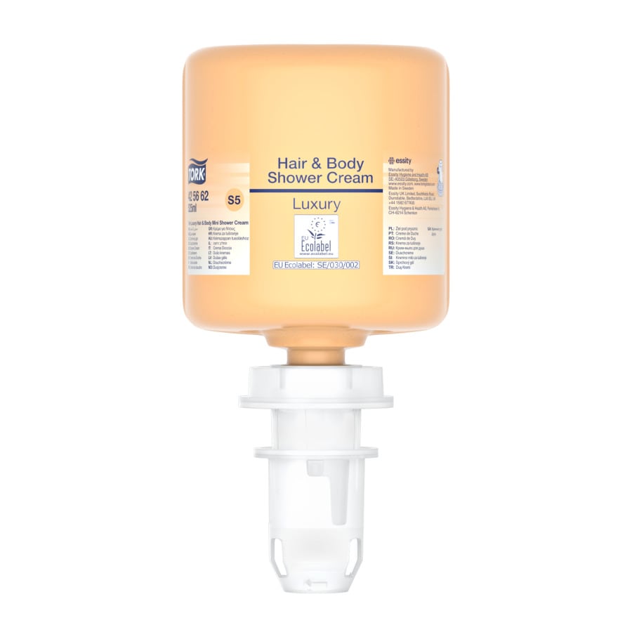 Tork S5 Luxury Hair & Body Shower Cream 525ml