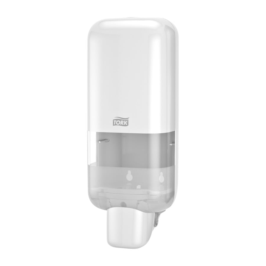 Tork Soap and Sanitiser Dispenser S4 White