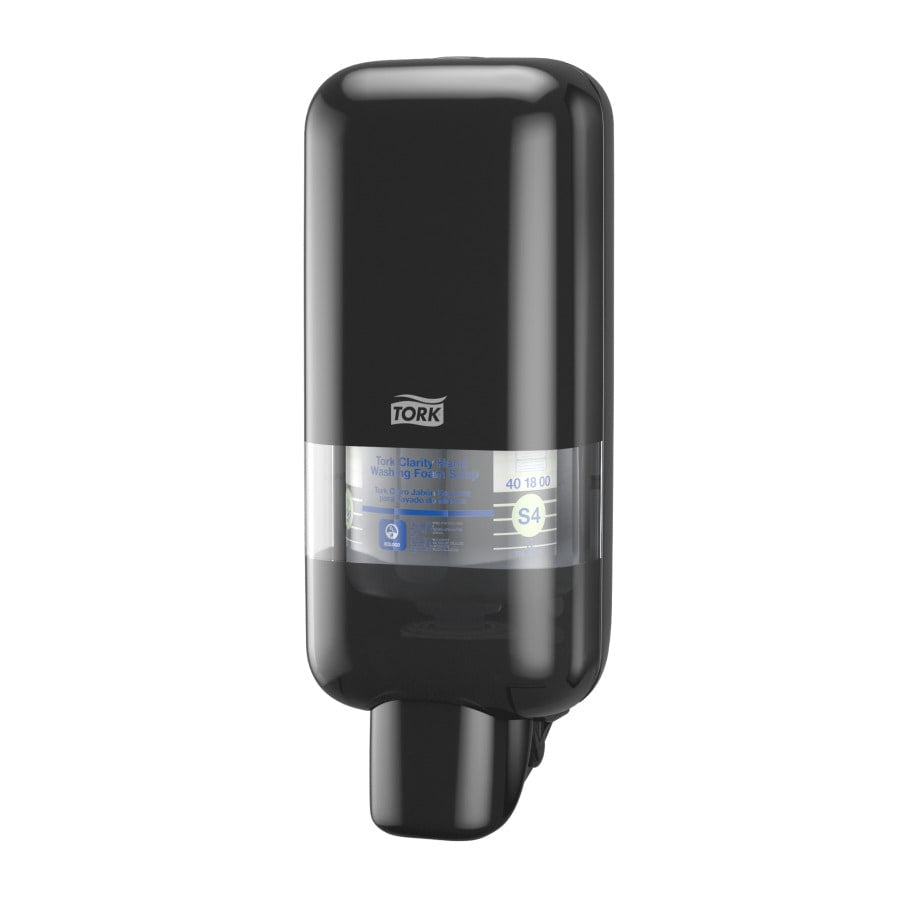 Tork Soap and Sanitiser Dispenser S4 Black