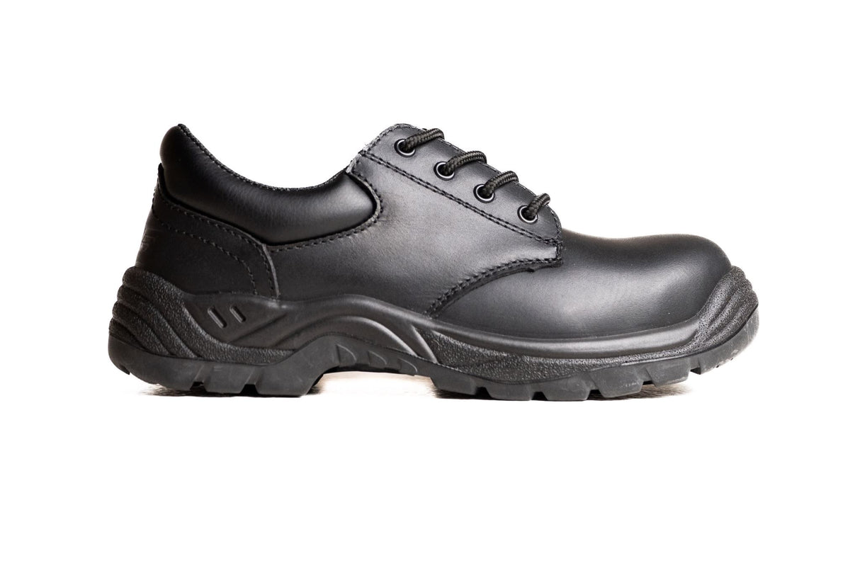 Tredlite Omaha Safety Shoe TR005 - Black - Black (Size: 07)