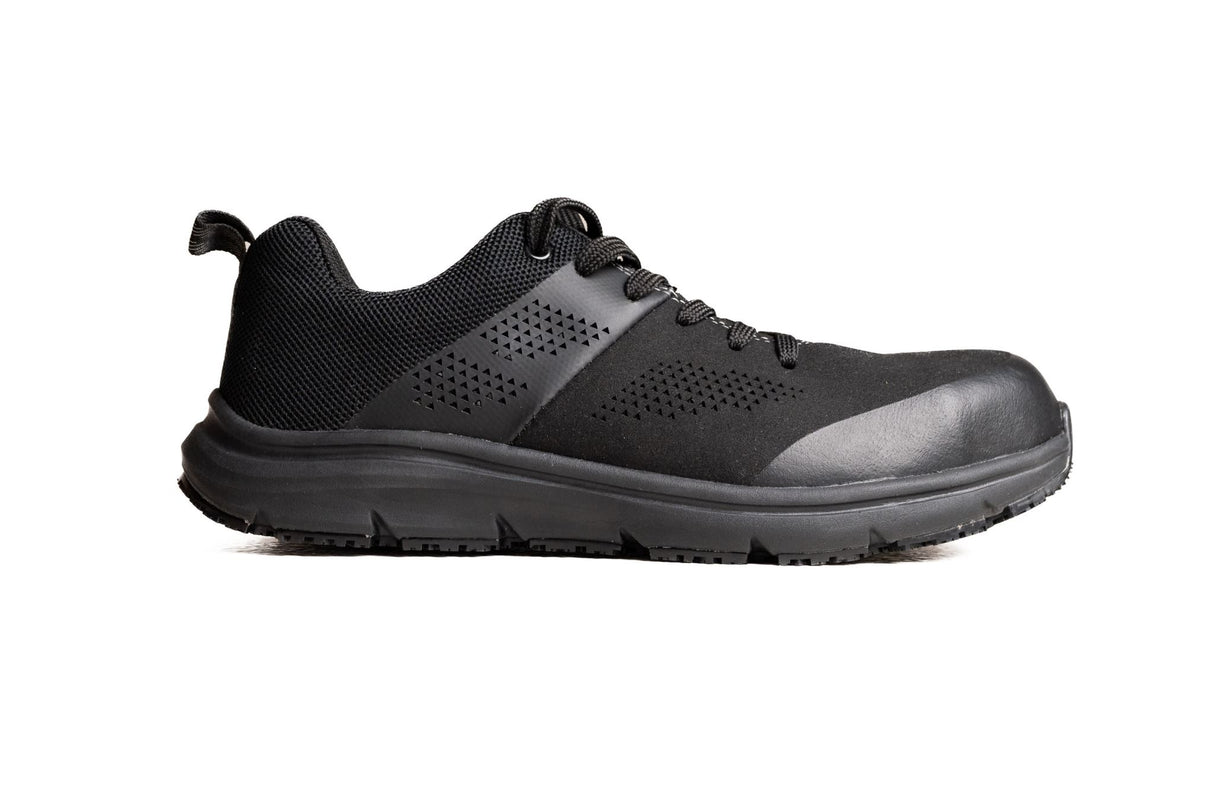 Tredlite Piha Sports Safety Shoe TR006 - Black - Black (Size: 14)