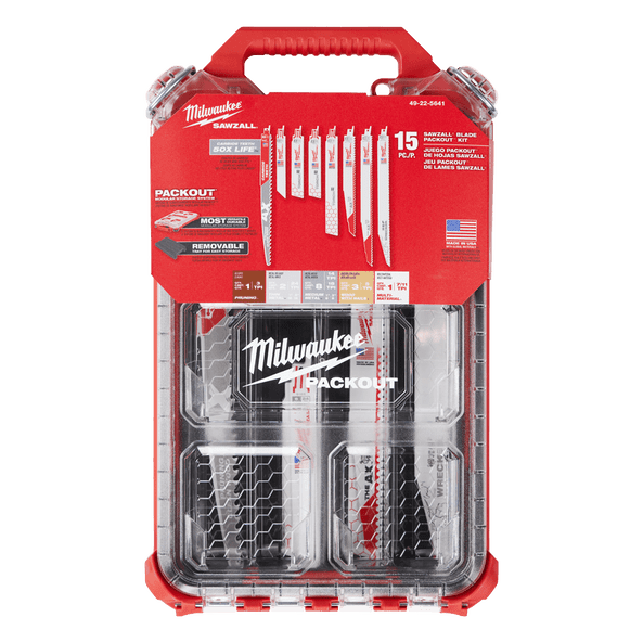 SAWZALL Blades 15-Piece PACKOUT Set-Limited Stock