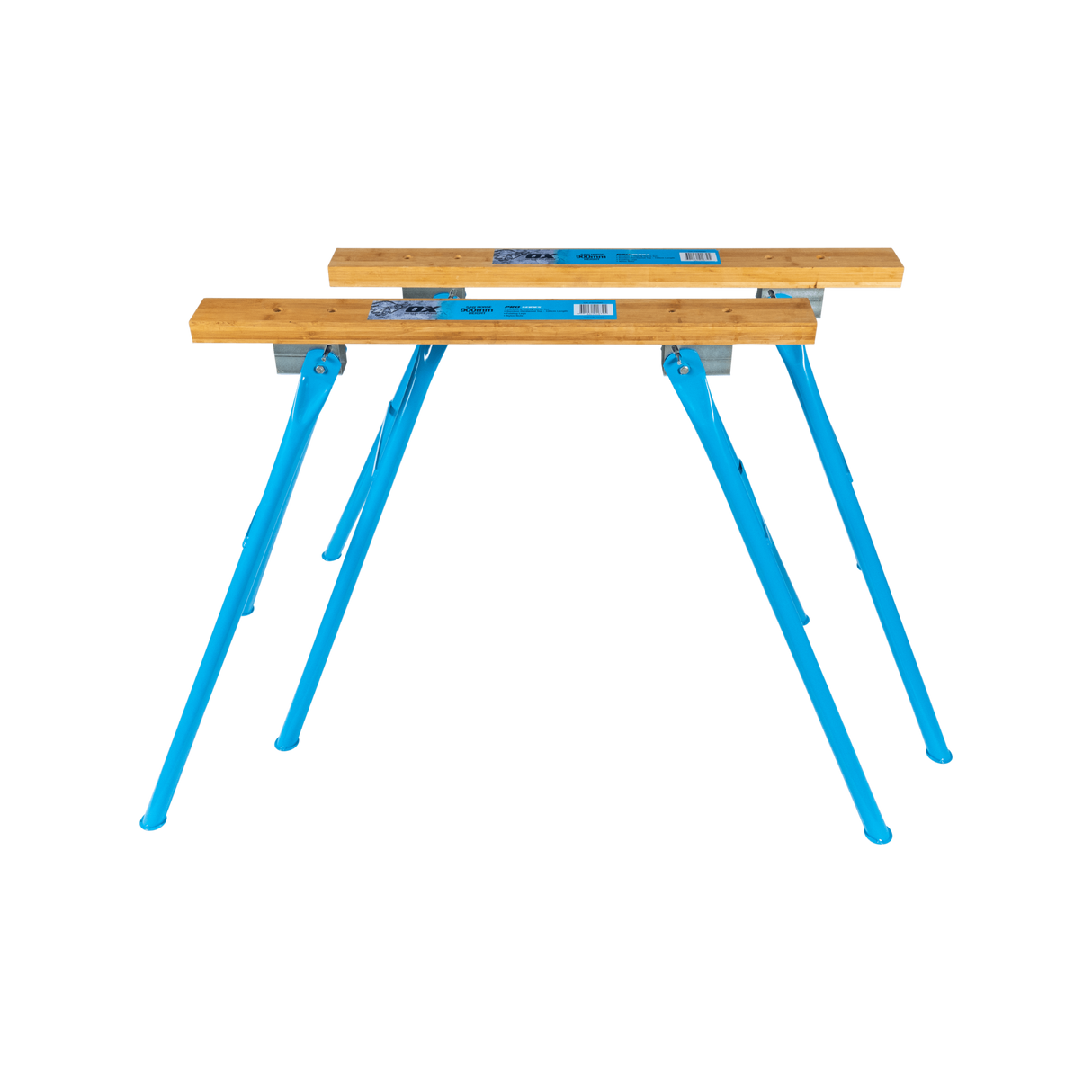 OX Trade Pack Down Sawhorses 800mm (Pair)