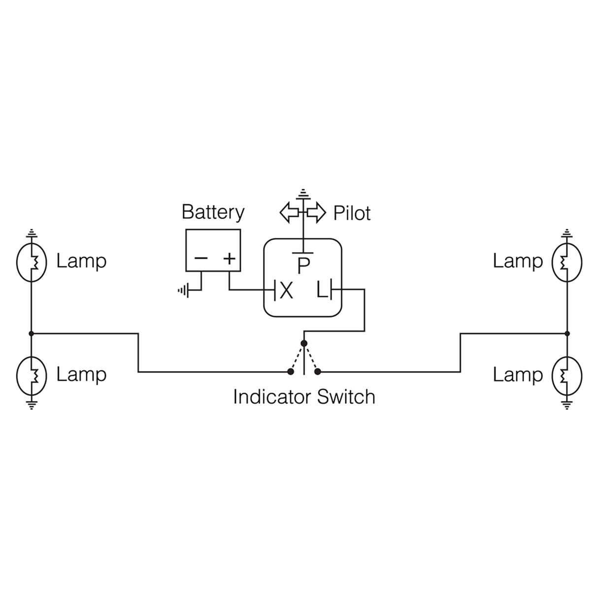 Narva - Flasher Elec 12v 3pin Load Sen