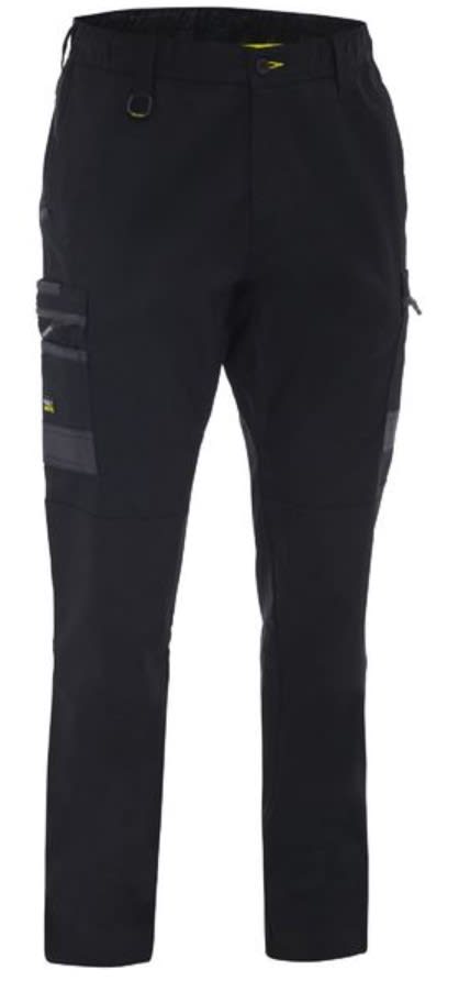 Bisley, FLX & Move Elastic Waist Cargo Regular - Black (Size: 107)