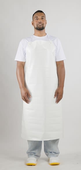 TPU Heavy Duty Apron without Hooks and Ties 900x1200mm 5pk - White
