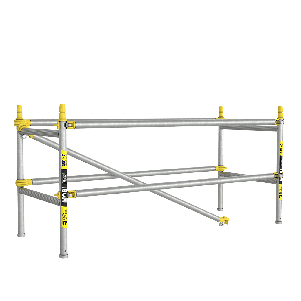 Easy Access Mobi 800 Series Scaffold Guardrail Set
