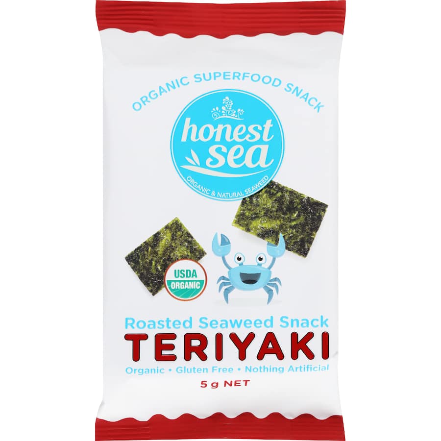 Honest Sea Seaweed Snack Teriyaki 5g