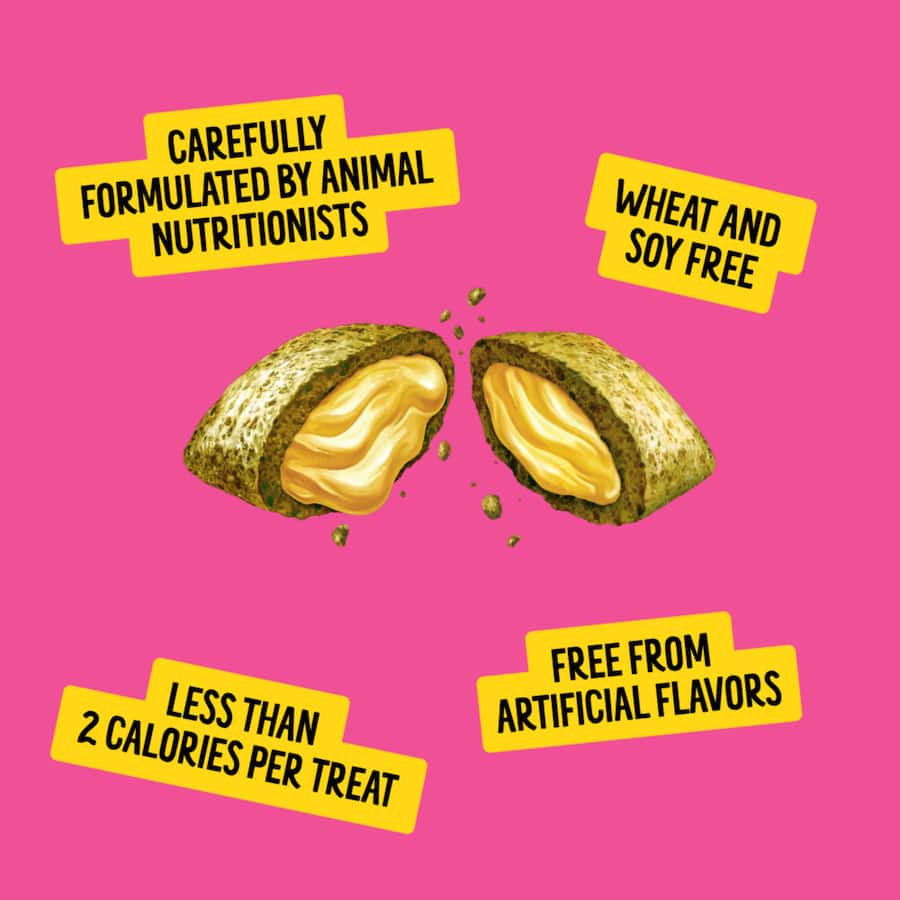 Bonkers Cat Treats Catnip Chicken Cheddar Pouch 85g