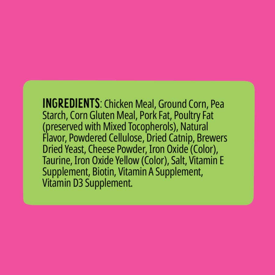 Bonkers Cat Treats Catnip Chicken Cheddar Pouch 85g