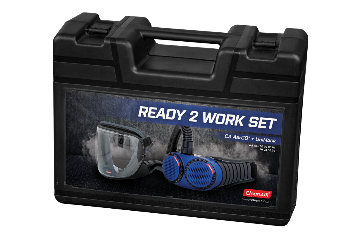 CleanAIR Ready2Work Aergo and Unimask PAPR Kit (Each)