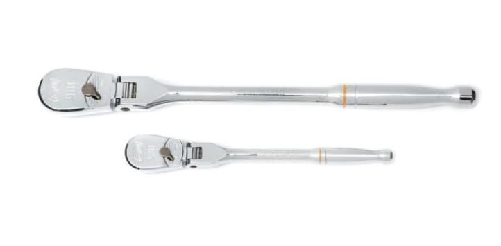 Gear Wrench 2Pc 90-Tooth Teardrop Ratchet Set