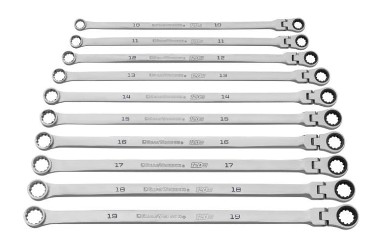 Gear Wrench 10 Piece 120XP Wrench Set