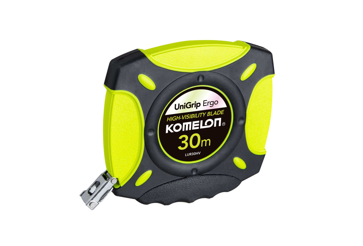 Komelon Unigrip Ergo High Vis Steel Closed Tape 30m x 10mm