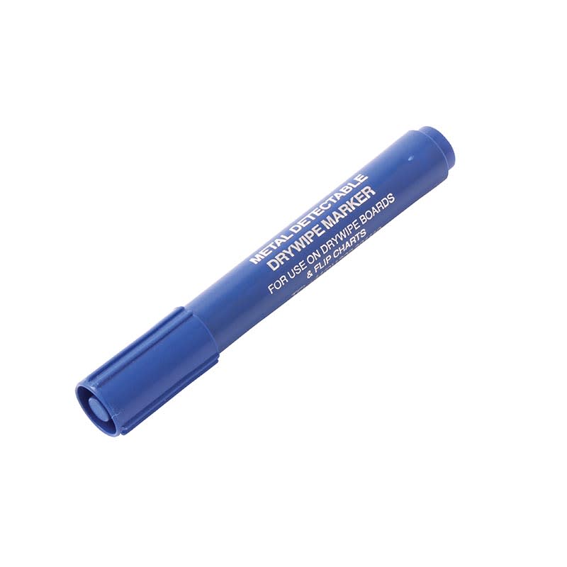 Marker Dry Wipe Detectable Green PK10 (Packet)