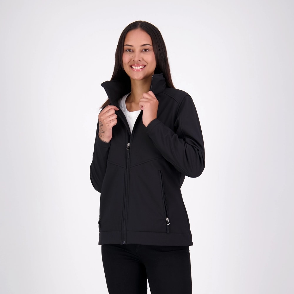 Cloke Aspiring Softshell Womens Jacket - Black - 18