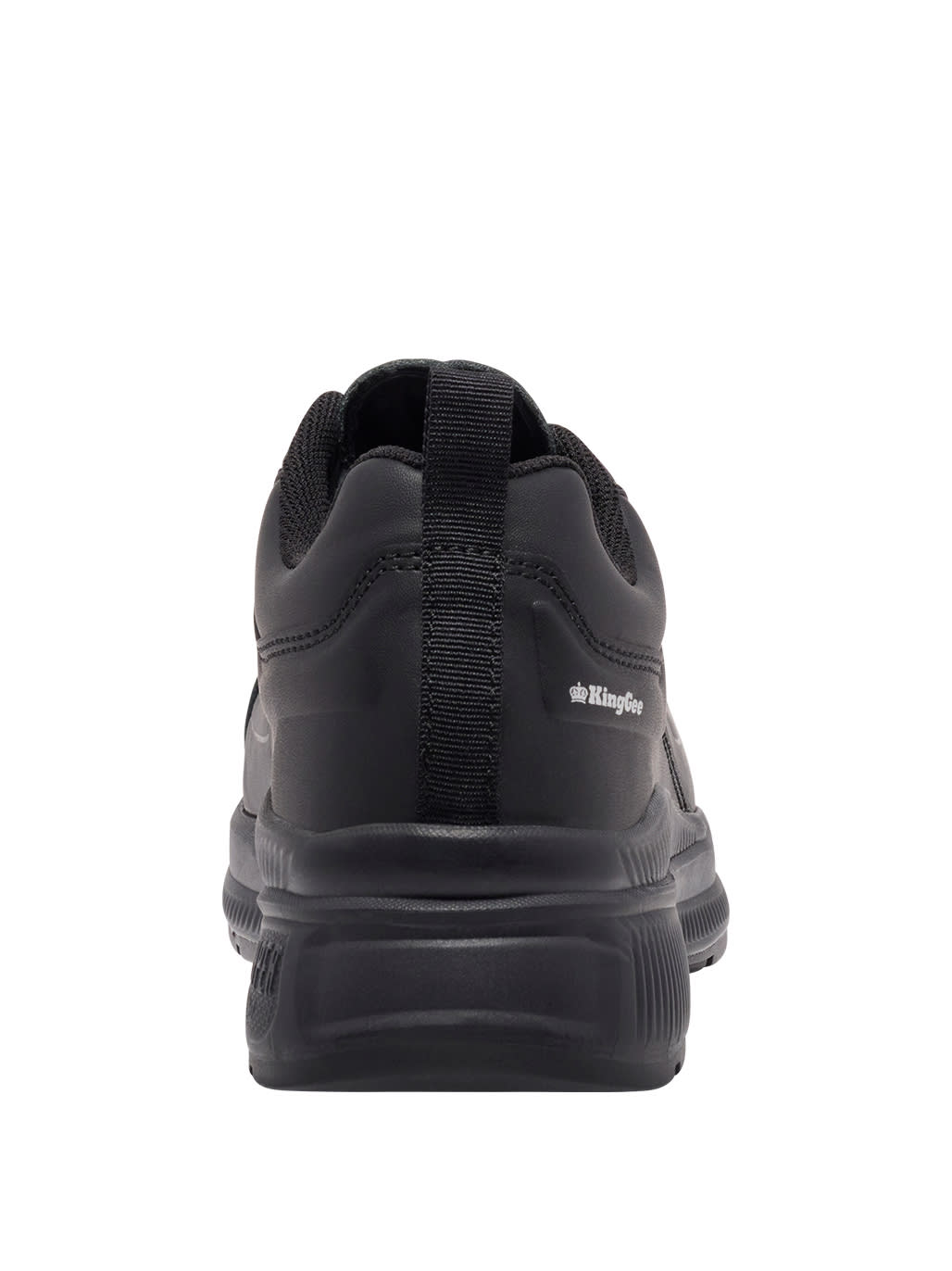 KingGee HYPER-TEC Women's Leather Shoe, K26498 - Black - 08