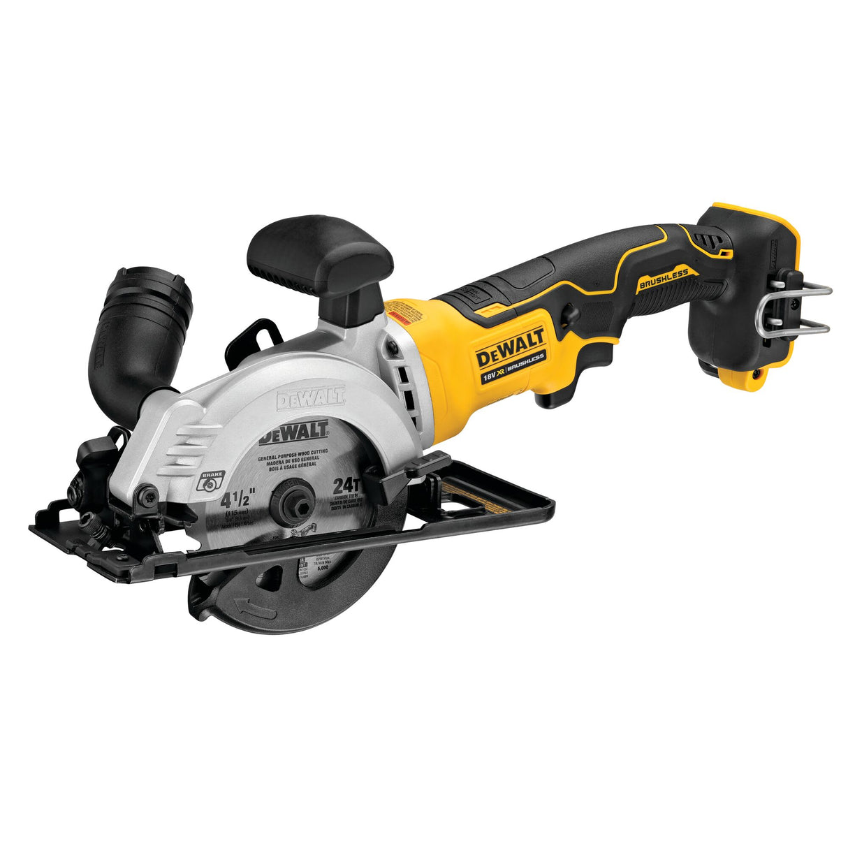 DeWalt 18V XR Brushless Cordless Circular Saw 115mm (Skin only)