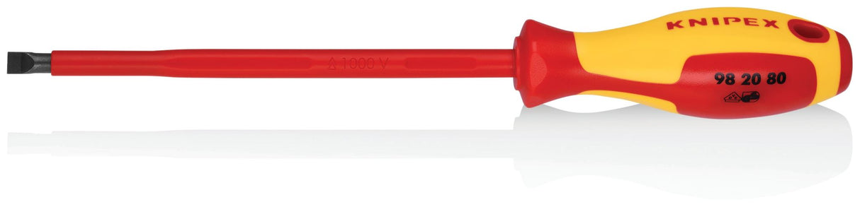 Knipex 1000v Screwdriver 8.0 x 175mm