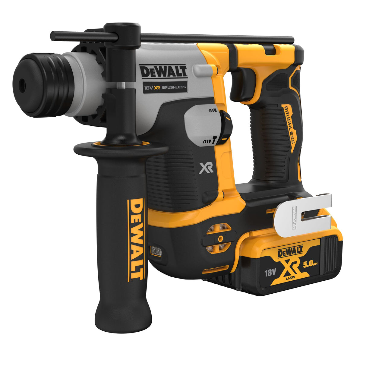 DeWalt 18V 6Ah XR Compact Brushless Rotary Hammer 16mm (Kit)