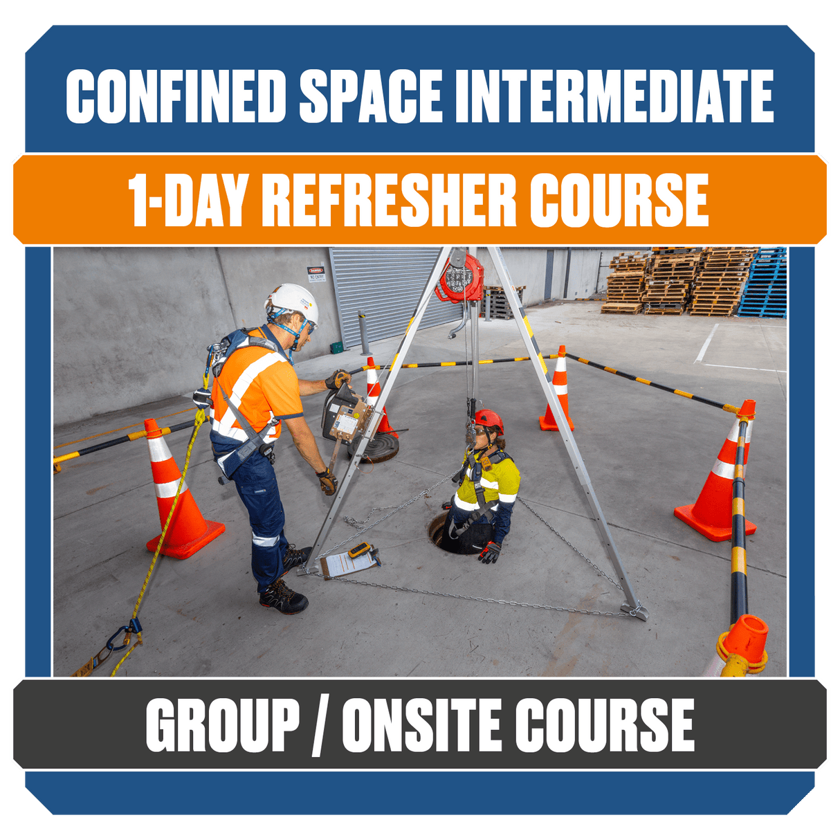 Training Confined Space-Ref: 18426+17599 +optional (Group Course)