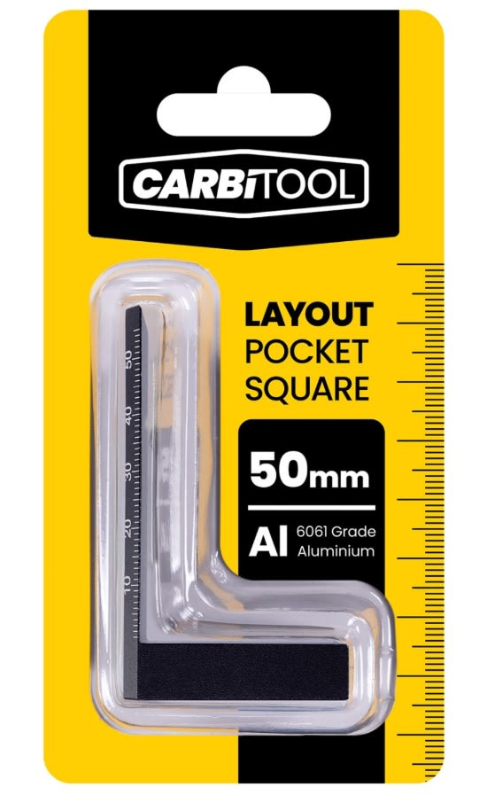 Carbitool Measuring Ruler Hook Stop Pocket 50mm (Each)
