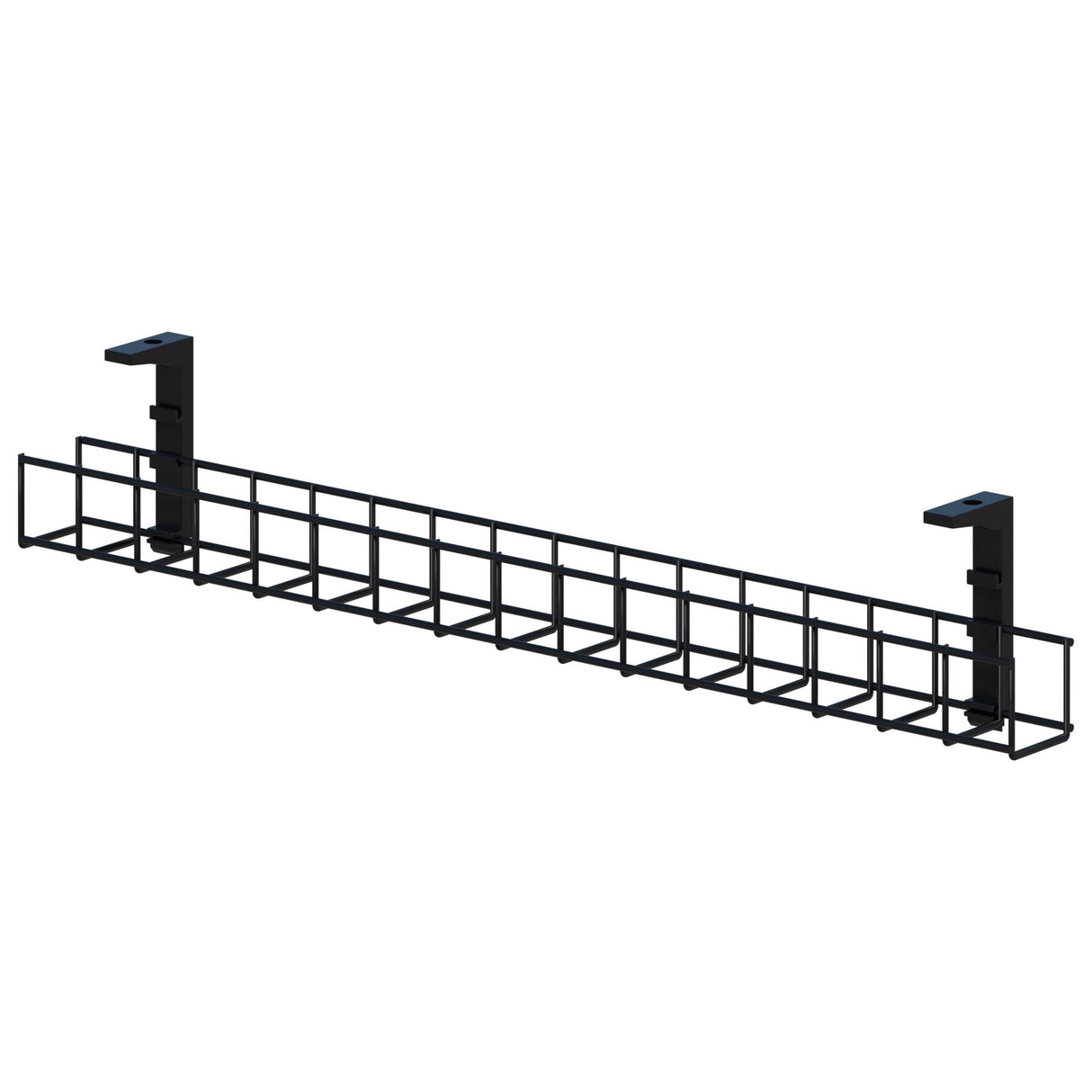 Wire Grid Cable Basket Black (Each)
