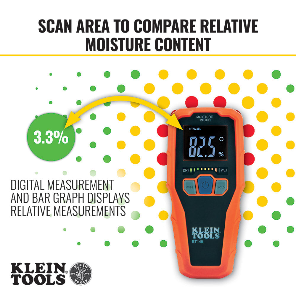 Klein Tools Pinless Moisture Meter (Each)