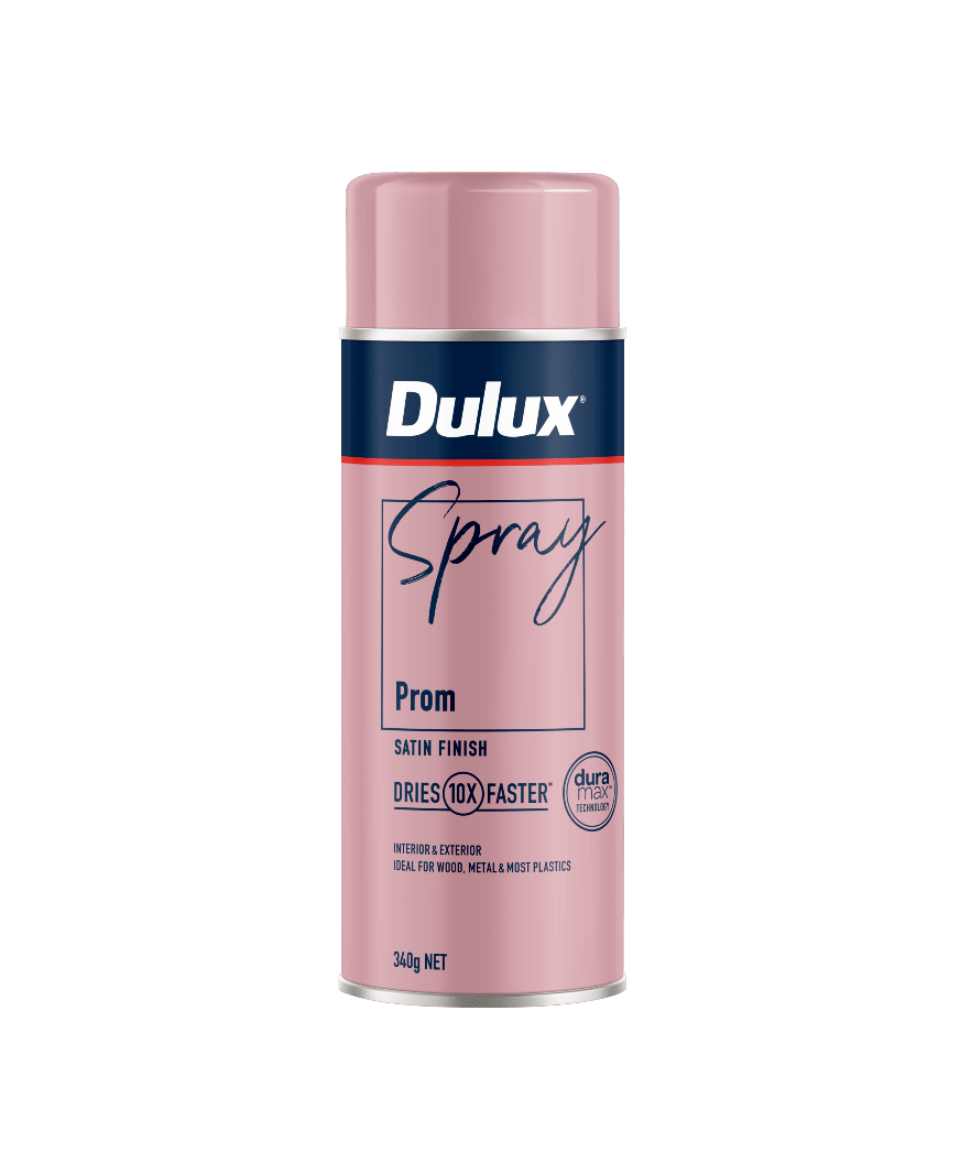 Dulux Satin Prom Spray Paint 340g Each