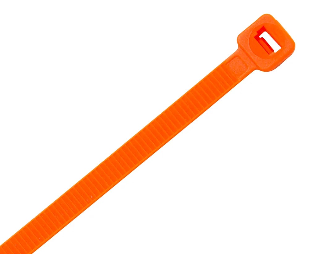 Cabac Nylon 66 Orange Cable Tie 100 x 2.5mm 100 (Pack)