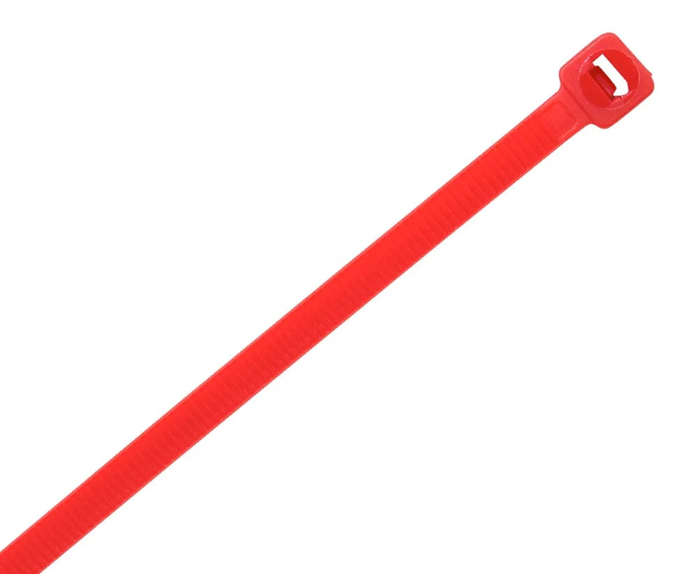 Cabac Nylon 66 Red Cable Tie 140 x 3.6mm 100 (Pack)