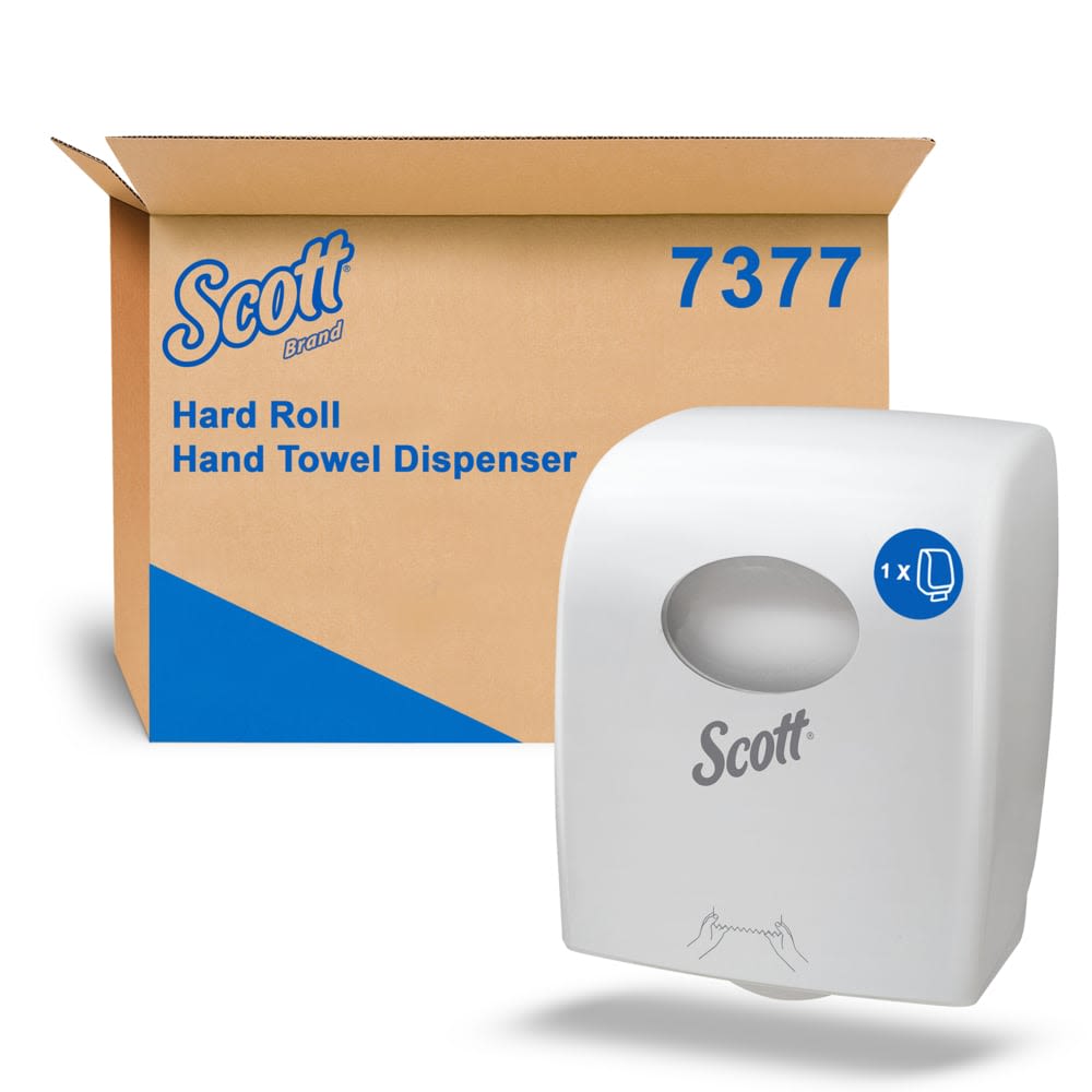 SCOTT 7377 Hard Roll Hand Towel Dispenser