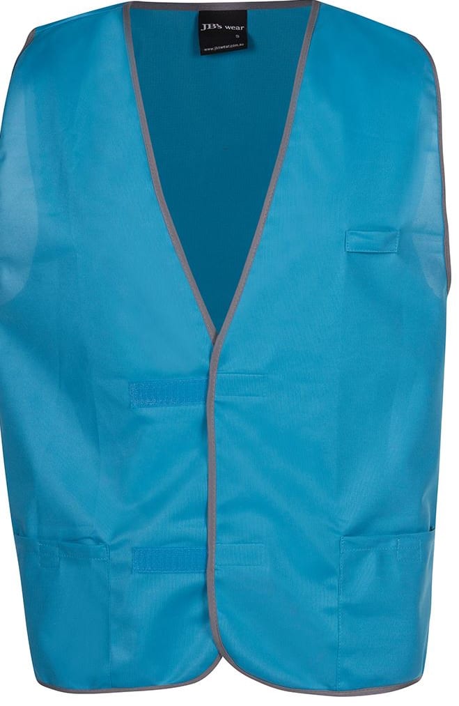 JB's Wear, Coloured Tricot Vest - AQUA - M