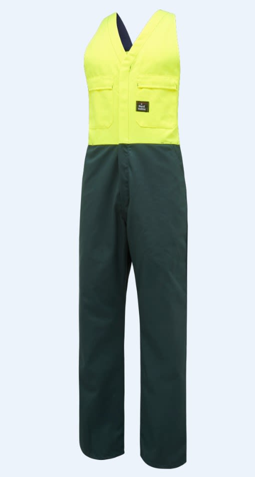 Hard Yakka, Hi Vis Easy Action Overall, N2O005 - Bottle/Fly - 16